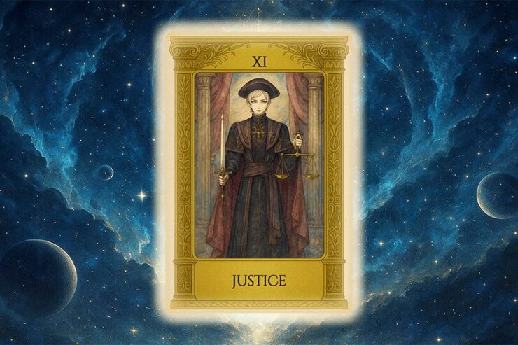 タロットカード「正義（Justice）」の意味と解説｜大アルカナ