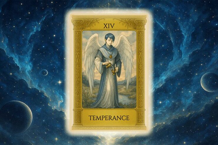 タロットカード「節制（Temperance）」の意味と解説｜大アルカナ