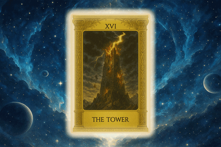 タロットカード「塔（The Tower）」の意味と解説｜大アルカナ