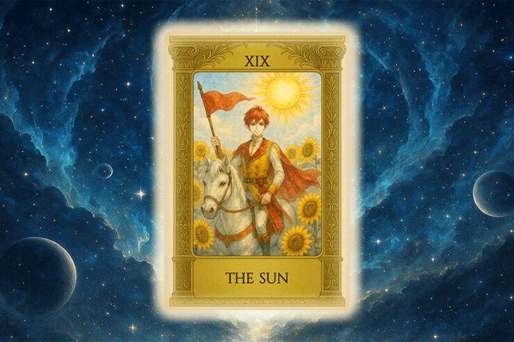 タロットカード「太陽（The Sun）」の意味と解説｜大アルカナ