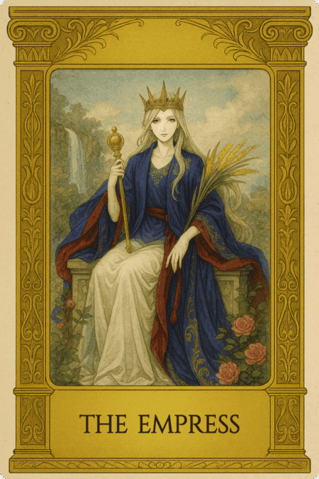 タロットカード「女帝(The Empress)」正位置