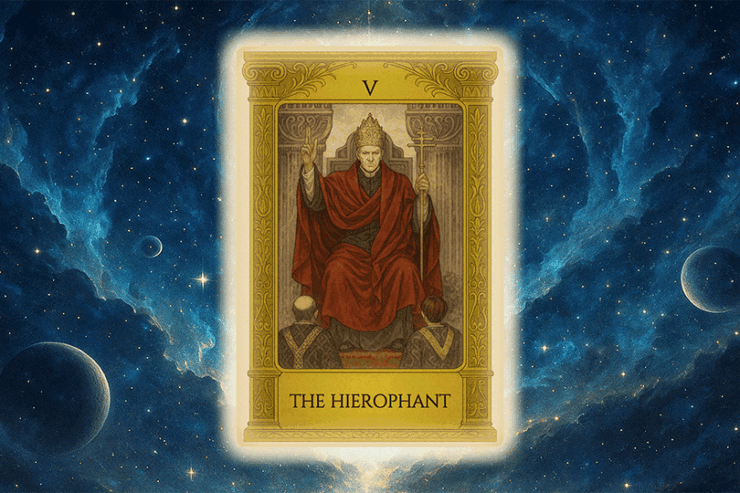 タロットカード「法王(The Hierophant)」の意味と解説|大アルカナ