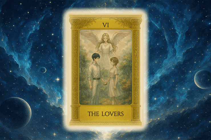 タロットカード「恋人(The Lovers)」の意味と解説|大アルカナ