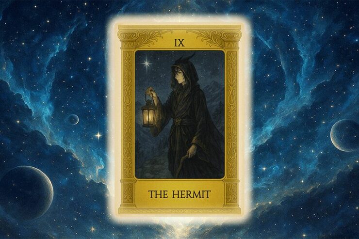 タロットカード「隠者(The Hermit)」の意味と解説|大アルカナ